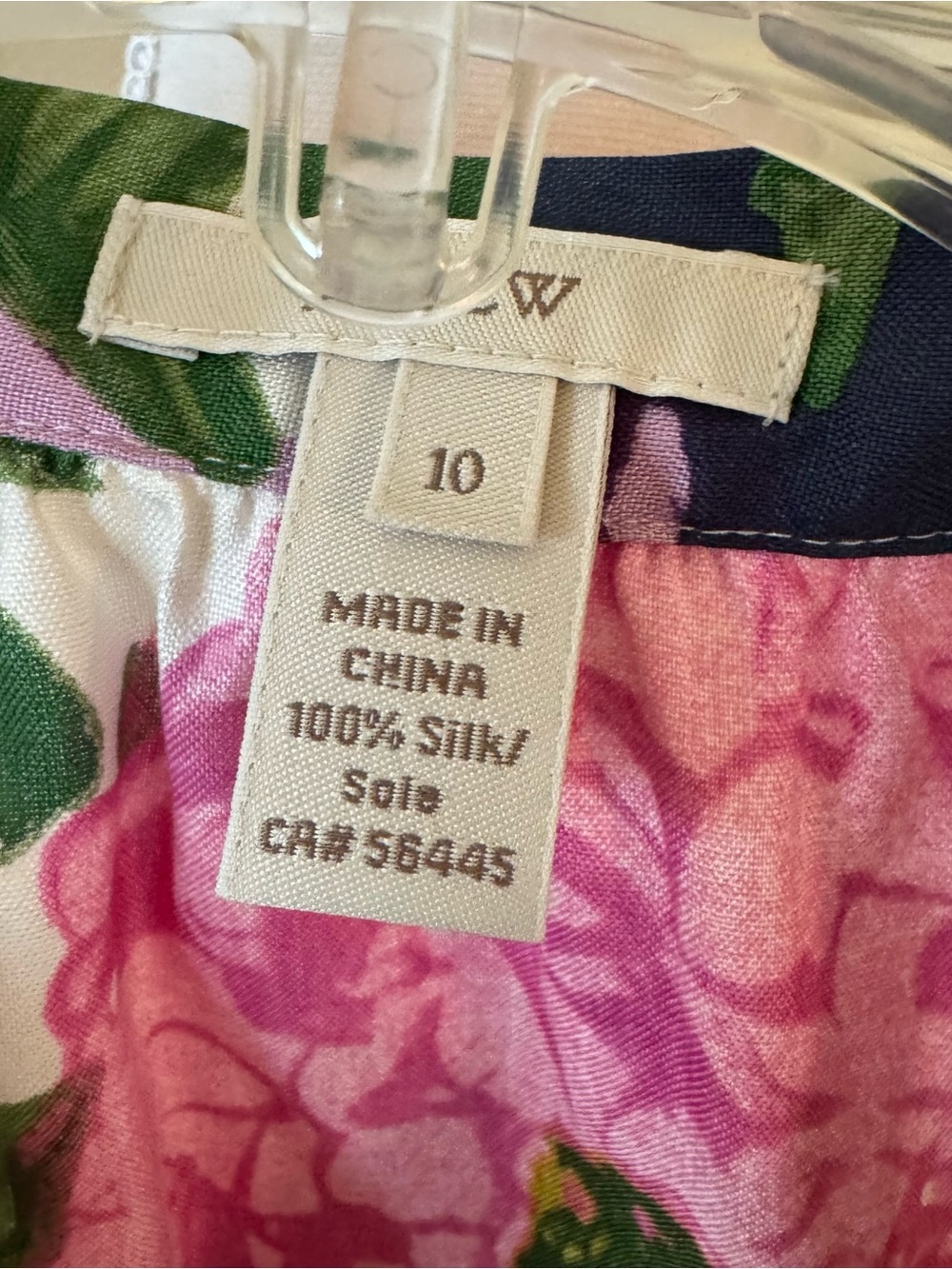 J Crew Silk Halter Tie Floral Top Blouse sz 10 - Picture 3 of 3